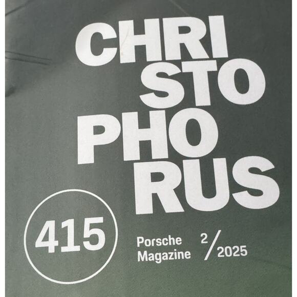 Porsche Christophorus Magazine #415 2/2025 Adventures Lifestyle Macan SEALED - Picture 2 of 3